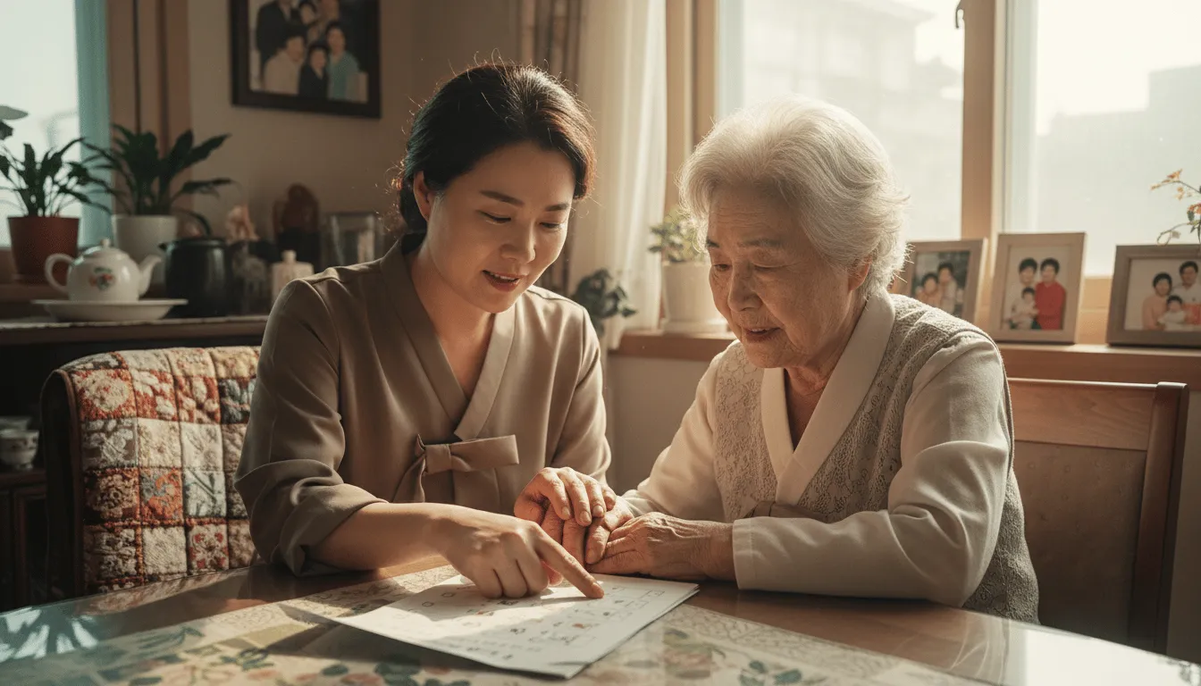 치매 조기검진 예약 보호자와 같이 볼 체크포인트