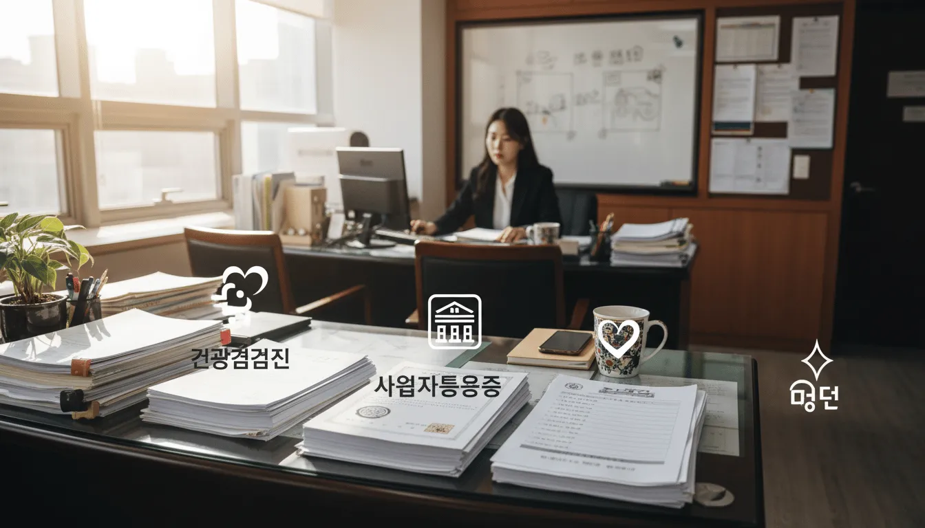 필요한 서류, 미리미리 챙겨보세요!